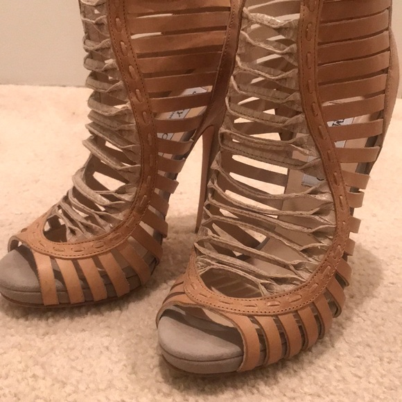 Jimmy Choo Python Caged Bootie - Picture 6 of 6